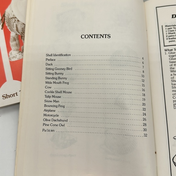Craft Lot-Shell Craft Creations & Critters 1977 & 1981 & Two Other Books - Picture 11 of 17